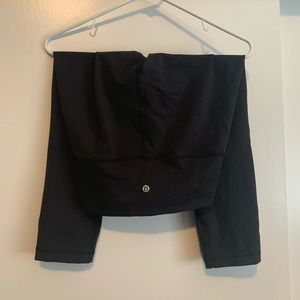 Lululemon Wunder Train Crop 21” Black Size 6.